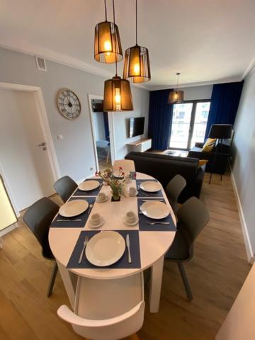 Apartament Szafirowy Gardenia Dziwnow Z Widokiem Na Morze Extérieur photo